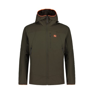 Chaser Ms Stretch Jacket Solid Brown 