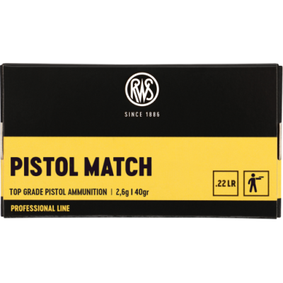 RWS PISTOL MATCH 22LR 