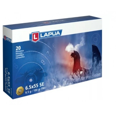 LAPUA 6.5x55 Swedish FMJ 100 gr 