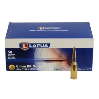 LAPUA 6mm Norma BR 105grs HPBT 