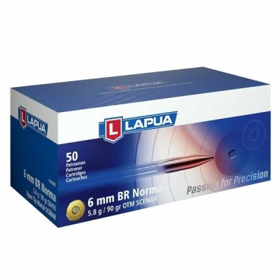 LAPUA 6mm Norma BR 90grs HPBT 