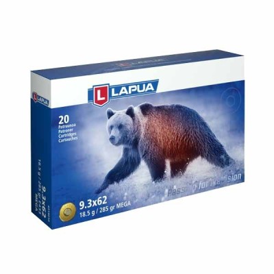 LAPUA 9.3 mm Mega 285Grs 4PL9017 