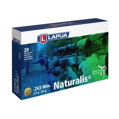 LAPUA .243 WIN 6,16MM NATURALIS 90Grs