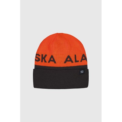 Reversible Beanie Brown/Orange