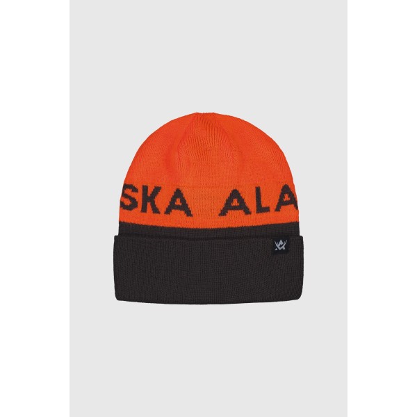 Reversible Beanie Brown/Orange