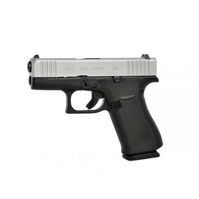 GLOCK 43X FS Silver Slide
