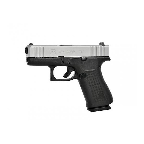 GLOCK 43X FS Silver Slide