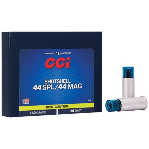MUNITION CCI .44 SPECIAL/.44 REM MAG 114gr #9 SHOTSHELL