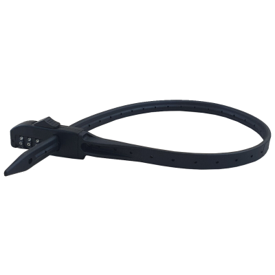 Cadenas à combinaison type collier de serrage 12 x 56 cm