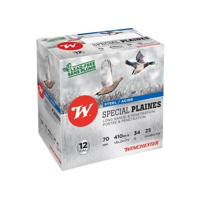 WINCHESTER 12-70 SPECIAL PLAINES ACIER 34g