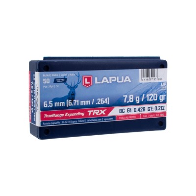 LAPUA 7.62 mm TRX 165grs NPL7250  Ogives