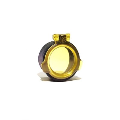 CACHE D'OPTIQUE RABATTABLE JAUNE