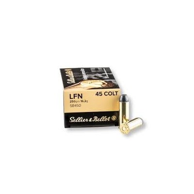 SELLIER&BELLOT 45 COLT LFN 250grs