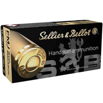 SELLIER&BELLOT 9mm SUBSONIC FMJ 150grs