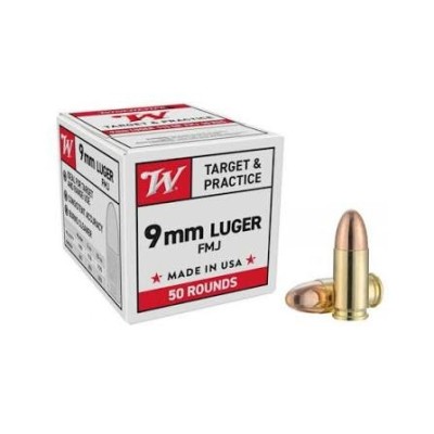 WINCHESTER 9mm FMJ 124gr