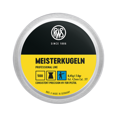 RWS PLOMBS 4.5 mm MEISTERKUGELN