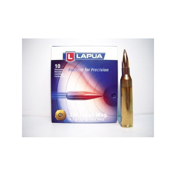 LAPUA .338 LAPUA Mag FMJBT 250 gr