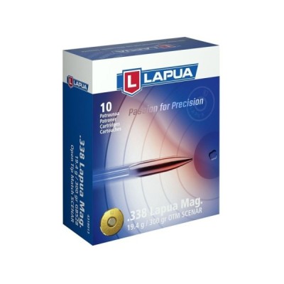 LAPUA .338 LAPUA Mag HPBT 300grs