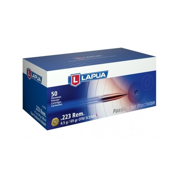 LAPUA 223 Rem HPBT 69grs