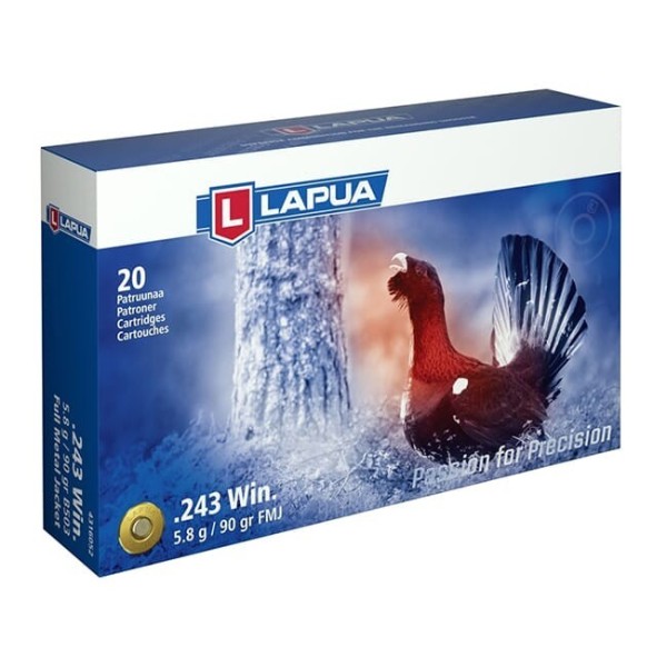 LAPUA 243 Win 6,16mm 90 gr