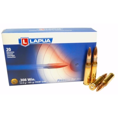 LAPUA 308 Win FMJ 185grs