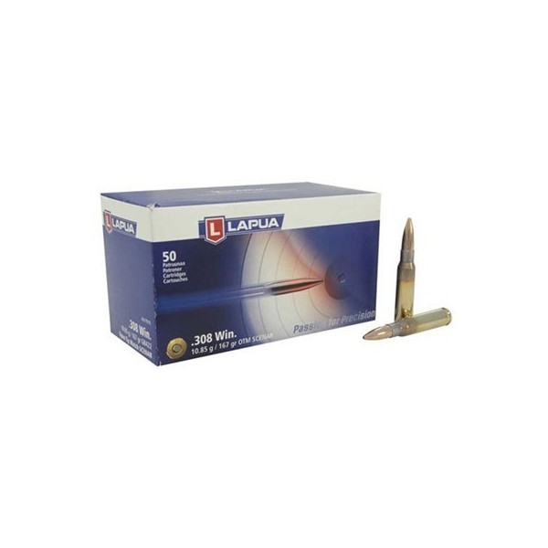 LAPUA 308 Win HPBT 167gr