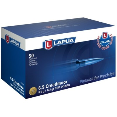 LAPUA 6.5 Creedmoor HPBT 123 grs