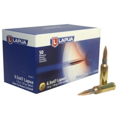 LAPUA 6.5x47 Scenar HPBT 120 gr