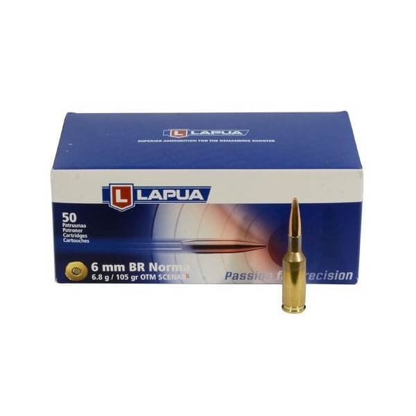 LAPUA 6mm Norma BR 105grs HPBT