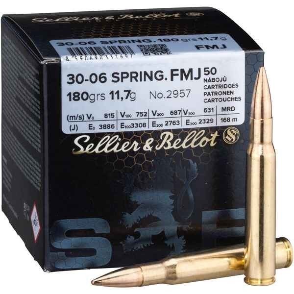 SELLIER&BELLOT 30-06 Spring FMJ 147gr