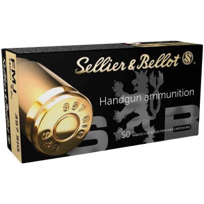 SELLIER&BELLOT 357 Sig FMJ 140GRS