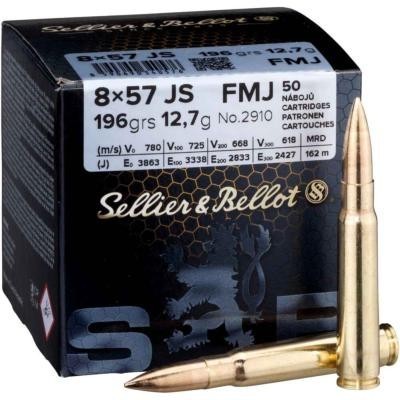 SELLIER&BELLOT 8x57 JS FMJ 196grs