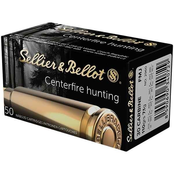 SELLIER&BELLOT cal.30 Carabine FMJ 7.1g