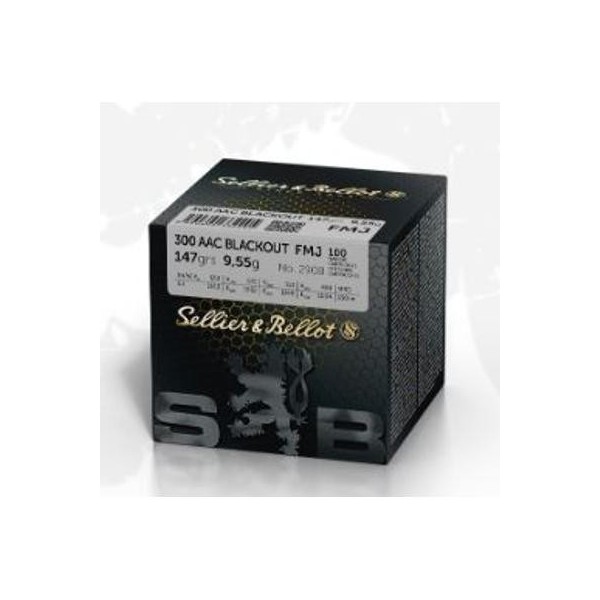 SELLIER&BELLOT cal.300 AAC FMJ 147grs