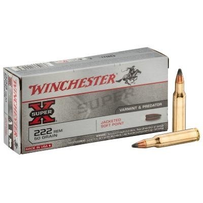 WINCHESTER 222 Rem SP 50grs