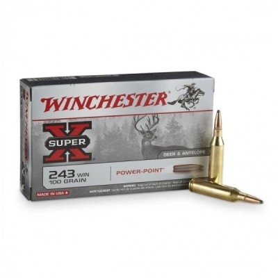 WINCHESTER 243 Win Power Point 100grs