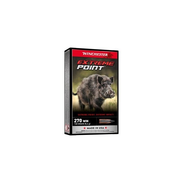 WINCHESTER 270 Win Extreme point 130grs
