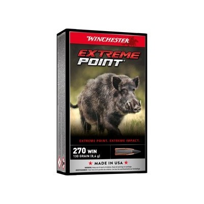 WINCHESTER 270 Win Extreme point Lead free 130grs