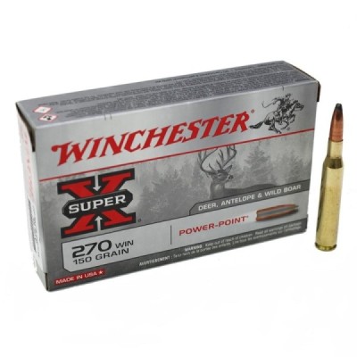 WINCHESTER 270 Win Power point 150grs