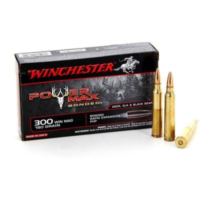 WINCHESTER 300 Win Mag Power Max Bonded 180grs