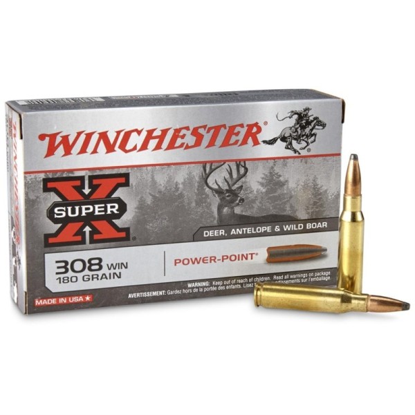 WINCHESTER 308 WIN Power Point 180grs