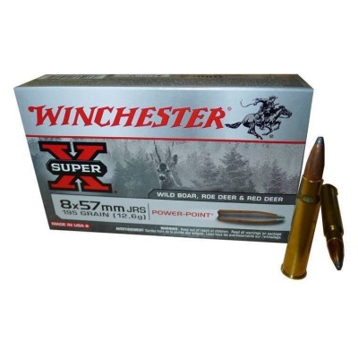 WINCHESTER 8x57 JRS Power point 195grs
