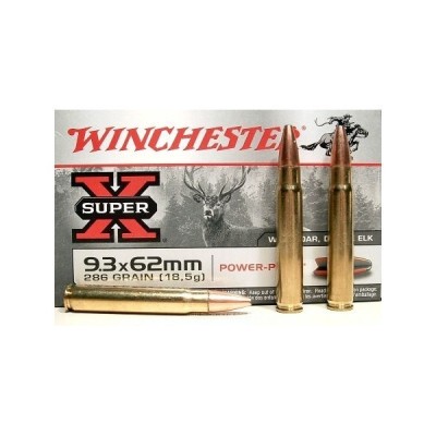 WINCHESTER 9.3x62 Power point 286grs
