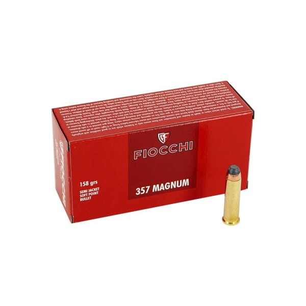 FIOCCHI 357 Mag 158grs SJSP