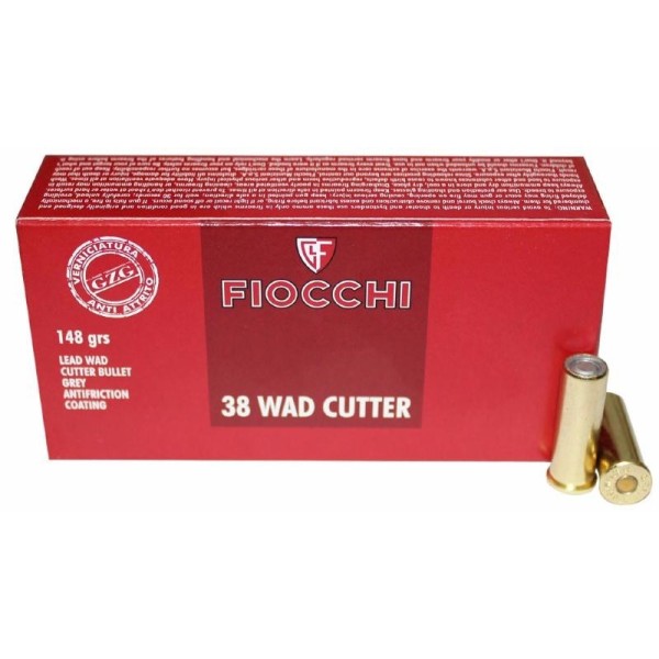 FIOCCHI 38 SP 148grs WC