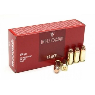 FIOCCHI 45 ACP 200gr FMJ FN