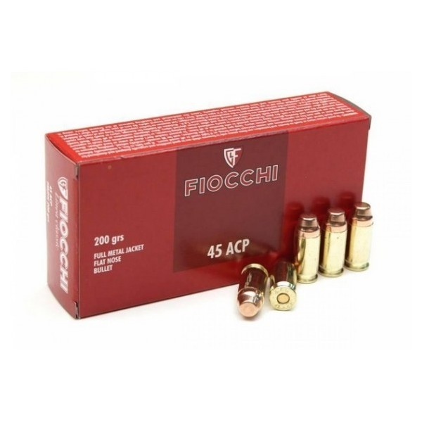 FIOCCHI 45 ACP 200gr FMJ FN