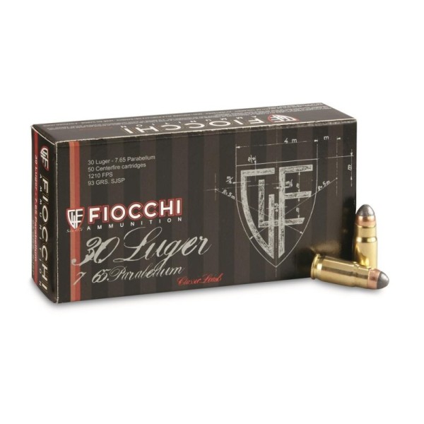 FIOCCHI 7.65 Parabellum 93grs FMJ