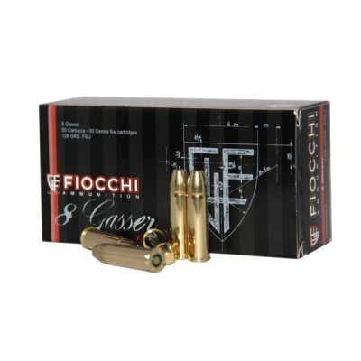 FIOCCHI 8mm Gasser FMJ